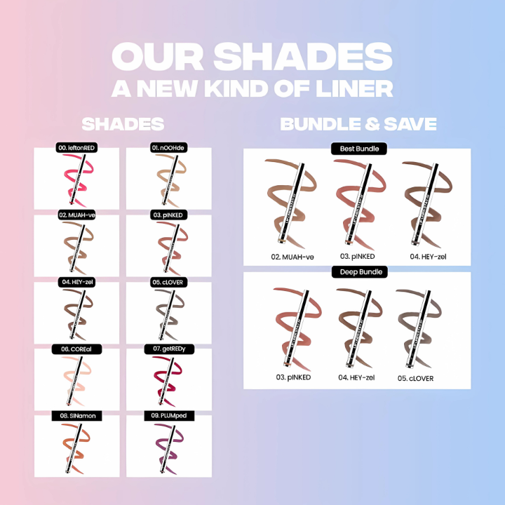 MOODINK™ Peel-Off Lip Liner Stain